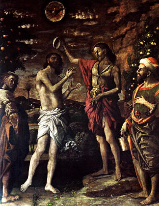 基督的洗礼 The Baptism of Christ (1506)，安德烈亚·曼特尼亚