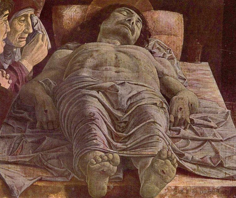 死去的基督(基督的哀歌) The Dead Christ (Lamentation of Christ) (1475 - 1478),安德烈亚·曼特尼亚