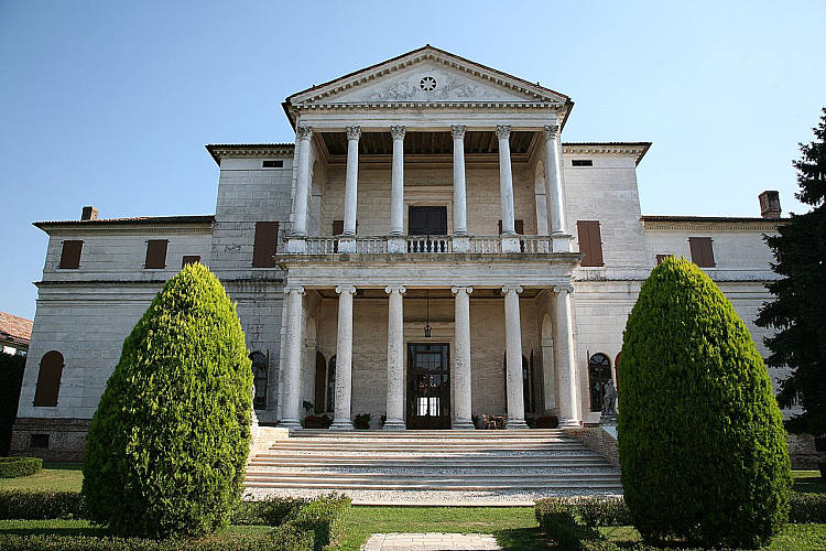 科尔纳罗别墅，皮翁比诺德塞 Villa Cornaro, Piombino Dese (1552)，安德里亚·帕拉迪奥