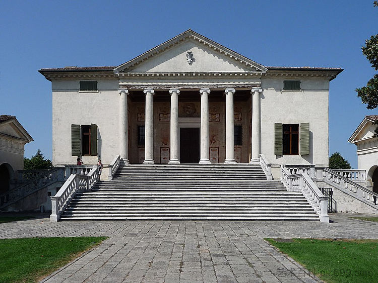 巴多尔别墅,弗拉塔波列辛 Villa Badoer, Fratta Polesine (1557 - 1563),安德里亚·帕拉迪奥
