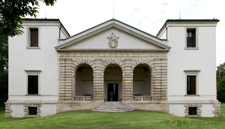 皮萨尼别墅，巴尼奥洛 Villa Pisani, Bagnolo (c.1540)，安德里亚·帕拉迪奥