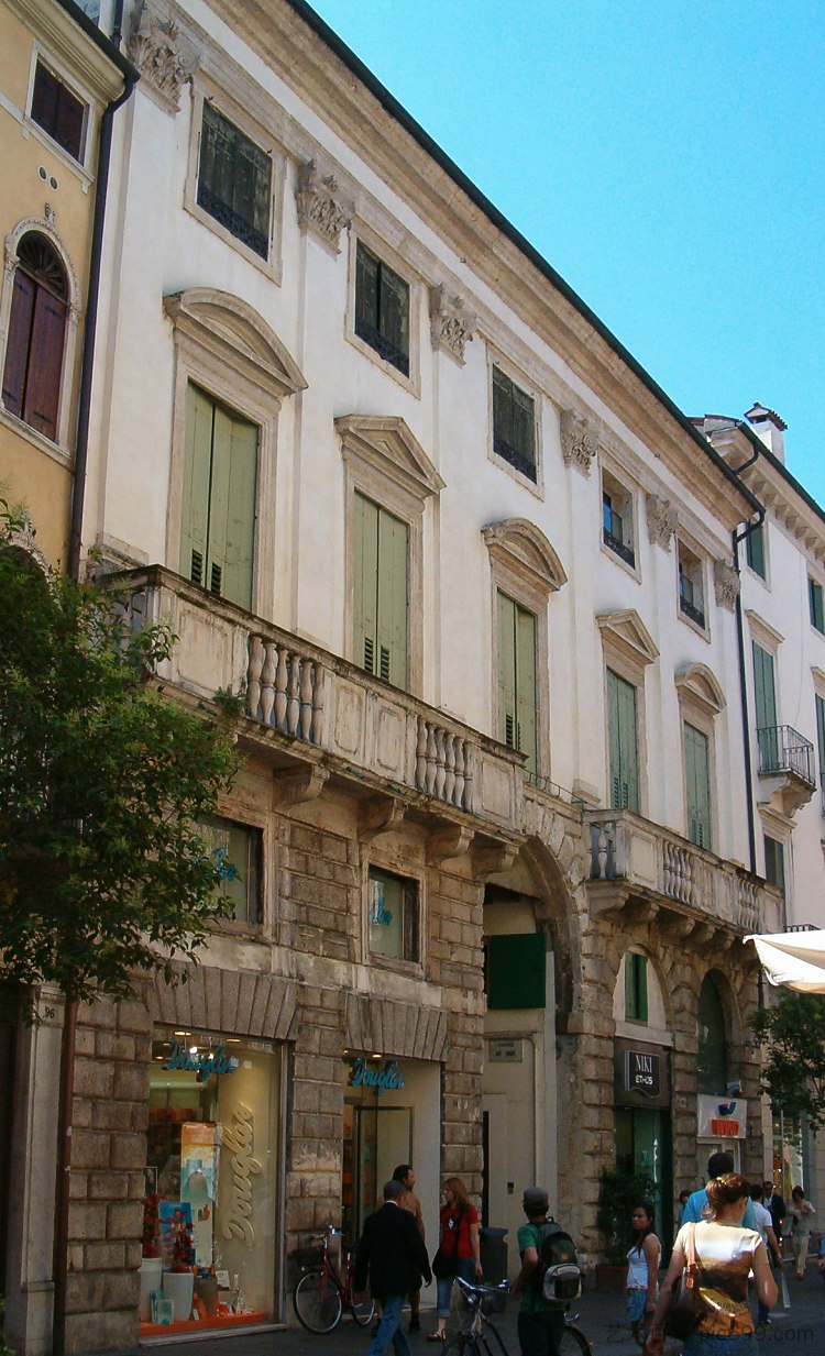 波亚纳宫，维琴察 Palazzo Pojana, Vicenza (1560)，安德里亚·帕拉迪奥