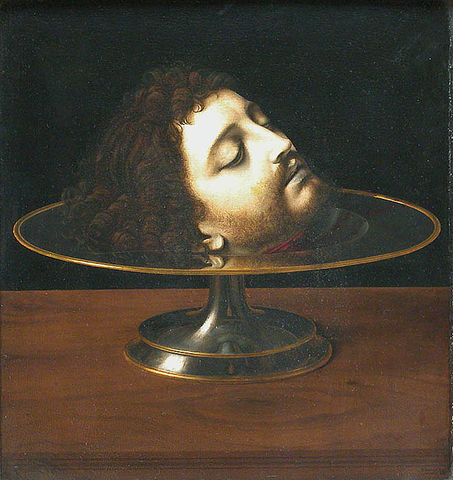 施洗者圣约翰的负责人 Head of St. John the Baptist (1507)，安德烈·索拉里奥