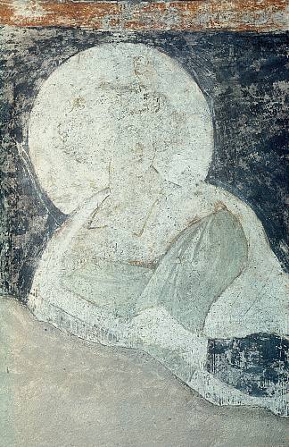 先知但以理 Prophet Daniel (c.1400; Zvenigorod,Russian Federation                     )，安德烈·鲁布列夫