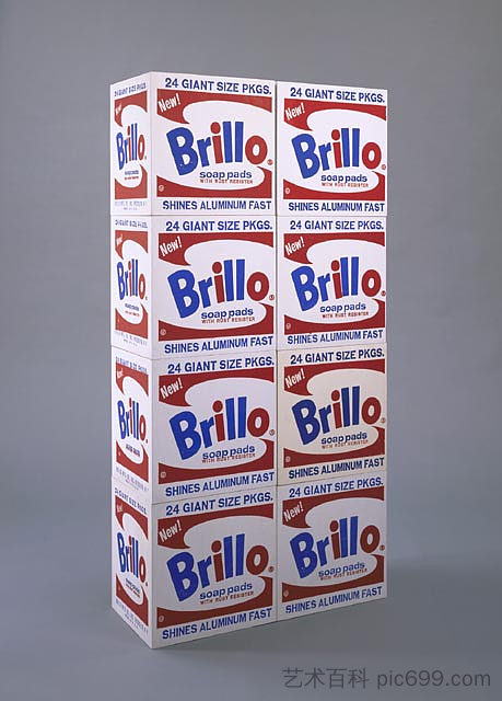 布里洛肥皂垫盒 Brillo Soap Pads Boxes (1964),安迪·沃霍尔
