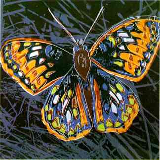 蝴蝶 Butterfly，安迪·沃霍尔