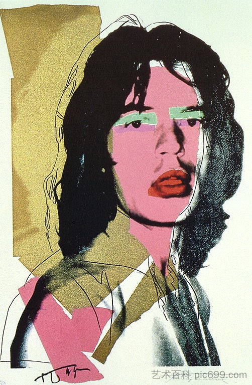 米克·贾格尔 Mick Jagger (1975)，安迪·沃霍尔