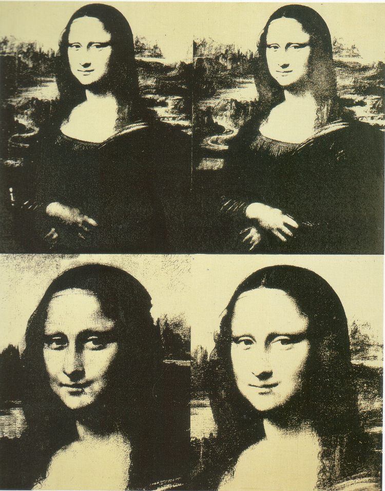 蒙娜丽莎 Mona Lisa (1963)，安迪·沃霍尔