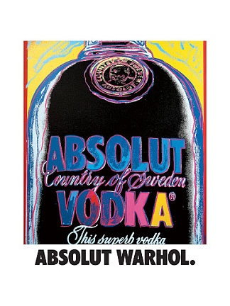 绝对沃霍尔（绝对伏特加） Absolut Warhol (Absolut Vodka) (1986)，安迪·沃霍尔