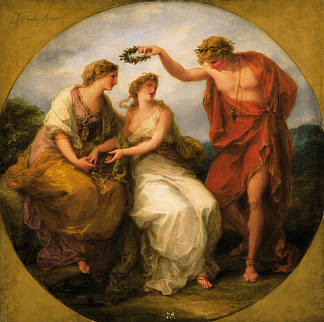 普鲁登斯执导的《美人》 Beauty Directed by Prudence (1780)，安吉莉卡·考夫曼