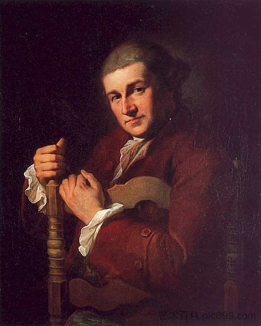 大卫·加里克 David Garrick (1764)，安吉莉卡·考夫曼