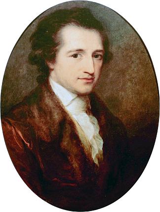 约翰·沃尔夫冈·冯·歌德 Johann Wolfgang von Goethe (1775)，安吉莉卡·考夫曼