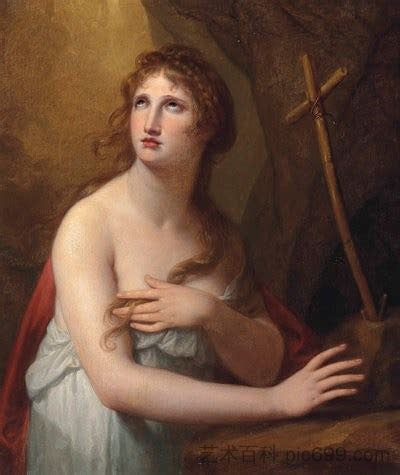 埃及圣玛丽 Saint Mary of Egypt (1807; Italy  )，安吉莉卡·考夫曼