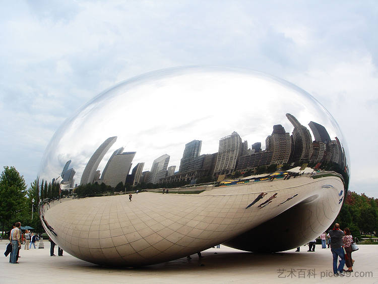 云门 Cloud Gate (2004)，阿尼施·卡普尔