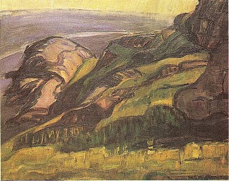 罗切多斯（蒙希根岛） Rochedos (Monhegan Island) (1915)，阿妮塔·马尔法蒂