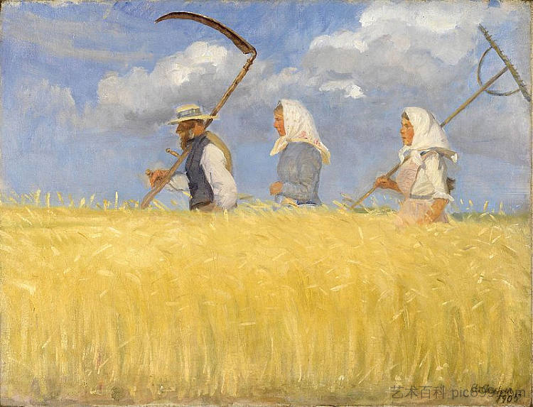 收割机 Harvesters (1905)，安娜·安彻