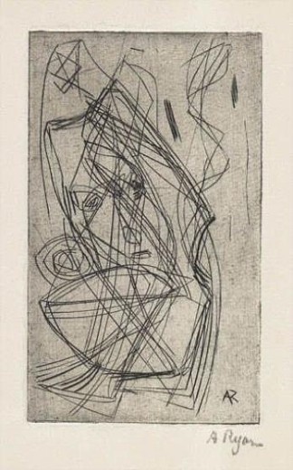 匍匐图 Prostrating Figure (1945)，阿内·赖恩