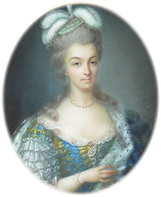玛丽·安托瓦内特的肖像 Portrait of Marie Antoinette (1780)，安妮瓦尔茨柯斯特