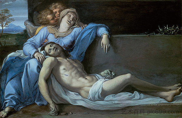 可惜 Pietà (1603)，安尼巴尔·卡拉奇