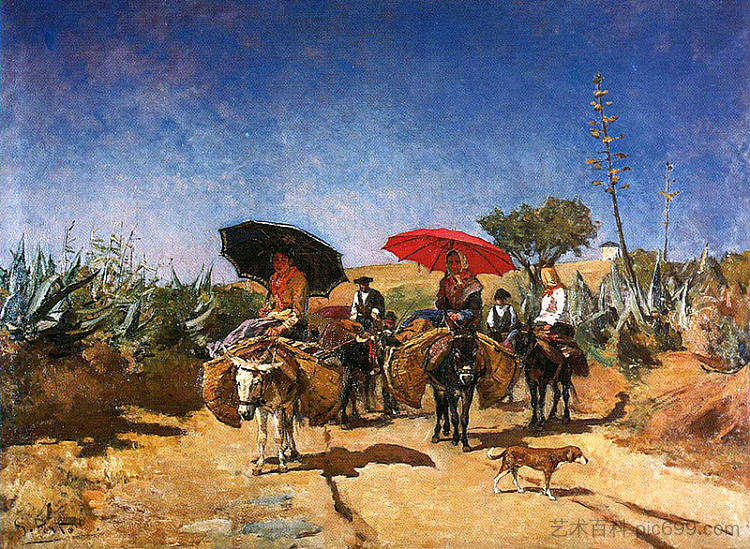 市场回报 Volta do mercado (1886),安东尼奥·卡瓦略·德席尔瓦波尔图