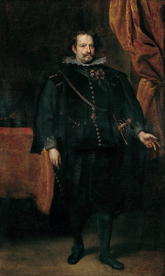 迭戈·德·墨西哥，莱加内斯侯爵 Diego De Mexia, Marquess Of Leganes，安东尼·凡·戴克