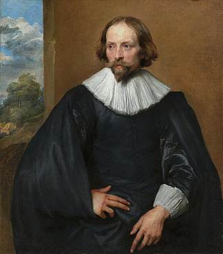 昆蒂恩·西蒙斯的肖像 Portrait Of Quintijn Symons，安东尼·凡·戴克