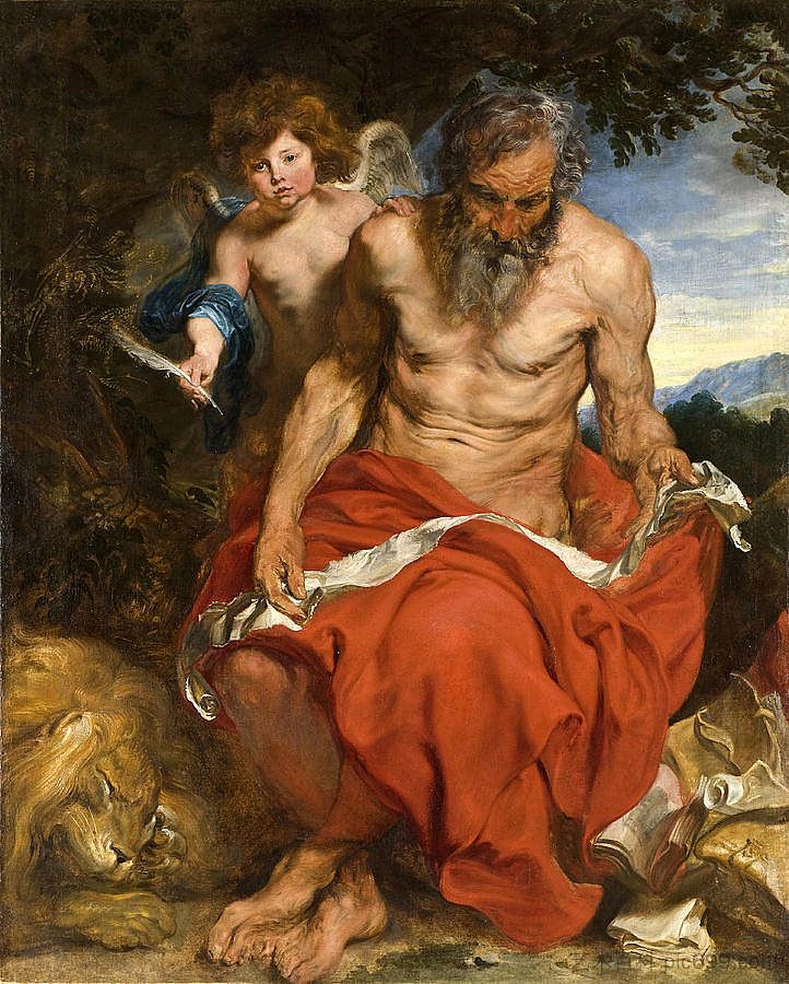 圣杰罗姆 Saint Jerome，安东尼·凡·戴克