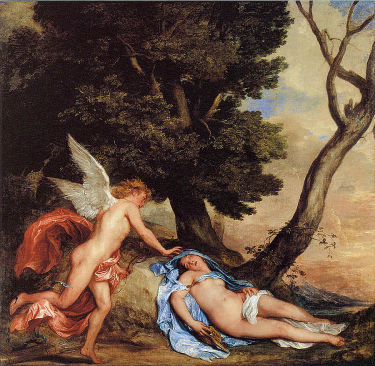 丘比特和普赛克 Cupid and Psyche (1639 - 1640)，安东尼·凡·戴克