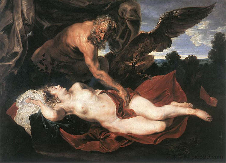木星和安提奥普 Jupiter and Antiope,安东尼·凡·戴克