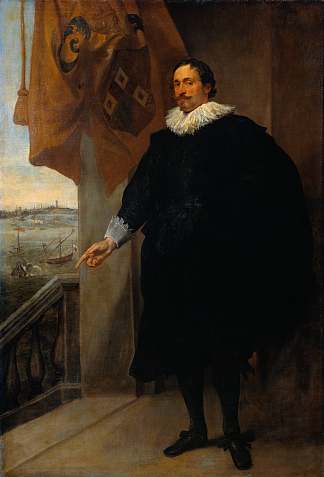 尼古拉斯·范德博格特，安特卫普商人 Nicolaes van der Borght, Merchant of Antwerp (1625 – 1635)，安东尼·凡·戴克