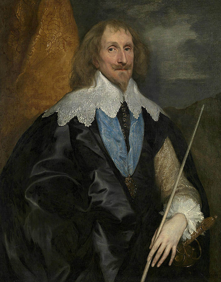 菲利普·赫伯特 第四代彭布罗克伯爵 Philip Herbert 4th Earl of Pembroke，安东尼·凡·戴克