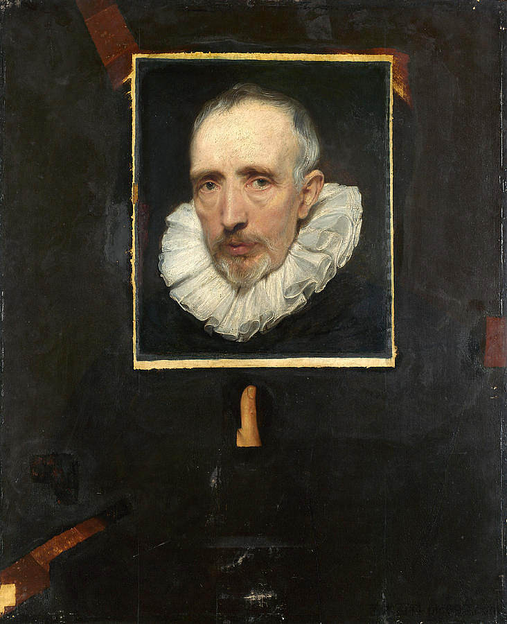 科内利斯·范德吉斯特的肖像 Portrait of Cornelis van der Geest (c.1620)，安东尼·凡·戴克