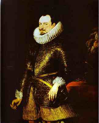 伊曼纽尔·菲利伯特的肖像 Portrait of Emmanuel Philibert (1624)，安东尼·凡·戴克