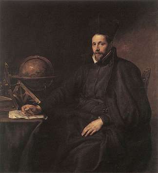 让·查尔斯·德拉·费勒神父的肖像 Portrait of Father Jean Charles della Faille (1629)，安东尼·凡·戴克