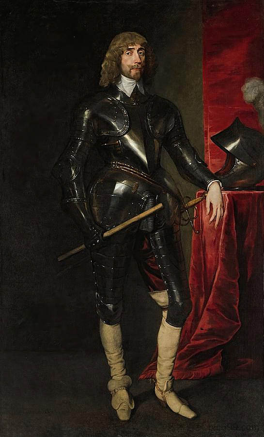 乔治·海伊的肖像，第二代金努尔伯爵 Portrait Of George Hay, 2nd Earl Of Kinnoull，安东尼·凡·戴克