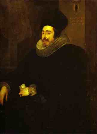 乔瓦尼·文森佐帝国的肖像 Portrait of Giovanni Vincenzo Imperiale (1625)，安东尼·凡·戴克