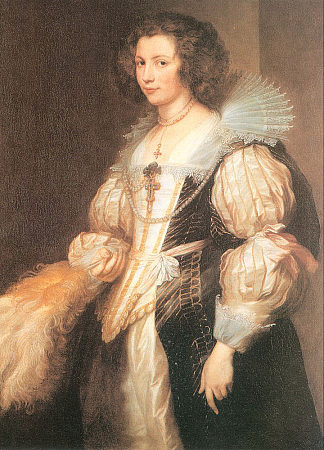 玛丽亚·卢吉亚·德·塔西斯的肖像 Portrait of Maria Lugia de Tassis (1629)，安东尼·凡·戴克