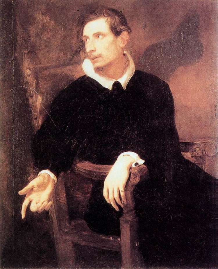 维吉尼奥·切萨里尼的肖像 Portrait of Virginio Cesarini (1622 - 1623)，安东尼·凡·戴克