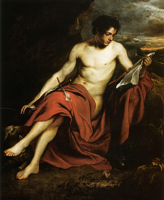 旷野中的施洗者圣约翰 Saint John the Baptist in the Wilderness (c.1624 – c.1625)，安东尼·凡·戴克