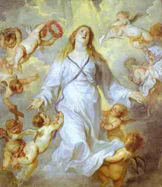 圣母升天 The Assumption of the Virgin (1627)，安东尼·凡·戴克