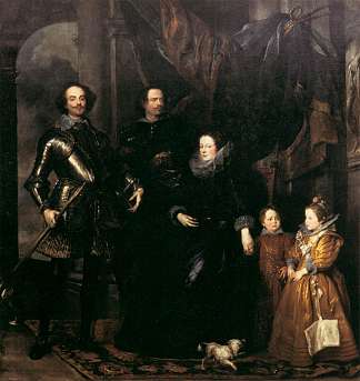 洛梅里尼家族 The Lomellini Family (1626 – 1627)，安东尼·凡·戴克