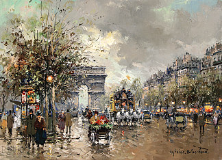 凯旋门 Arc de Triomphe，安托万布兰查德