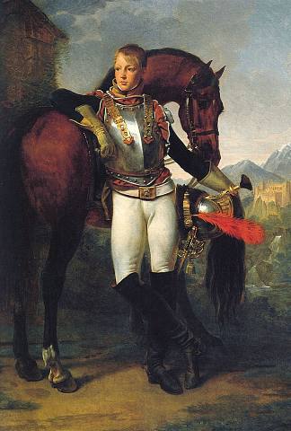 查尔斯·勒格朗少尉的肖像 Portrait of Second Lieutenant Charles Legrand (1810)，安托万·让·格罗