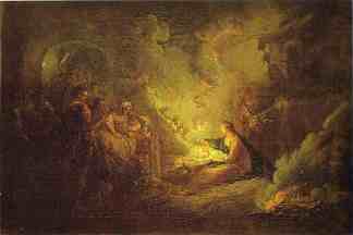 基督的诞生 Birth of Christ (1745)，安托·内佩斯