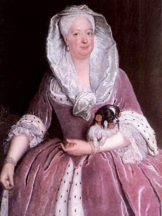 普鲁士的苏菲·多萝西娅的肖像 Portrait of Sophie Dorothea von Preußen (1737)，安托·内佩斯