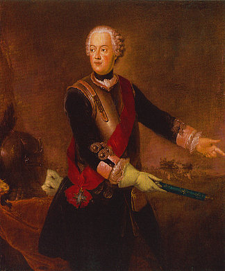 普鲁士的奥古斯都·威廉王子 Prince Augustus William of Prussia (c.1750)，安托·内佩斯