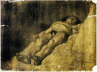 研究一个男人 Study of a man (1886)，安东·阿兹贝