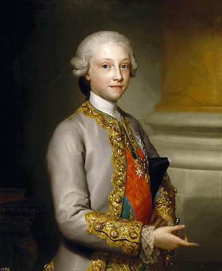 西班牙的加布里埃尔·德·波旁因凡特 Gabriel De Bourbon Infante of Spain，安东·拉斐尔·门斯