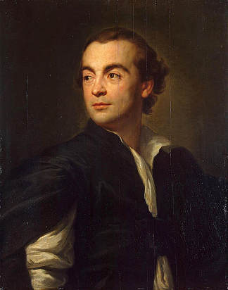 约翰·约阿希姆·温克尔曼的肖像 Portrait of Johann Joachim Winckelmann，安东·拉斐尔·门斯