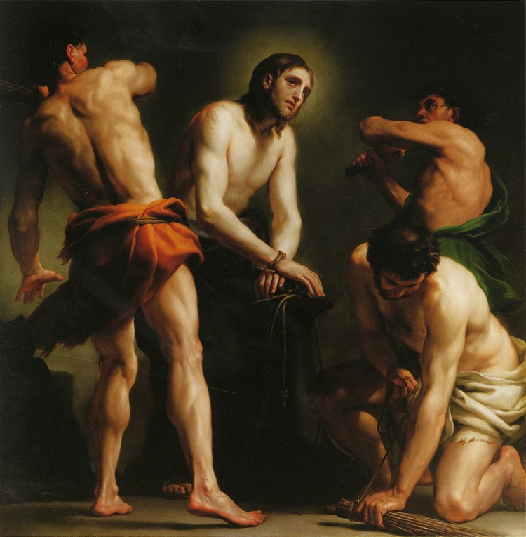 基督的鞭笞 The Flagellation of Christ (1769)，安东·拉斐尔·门斯